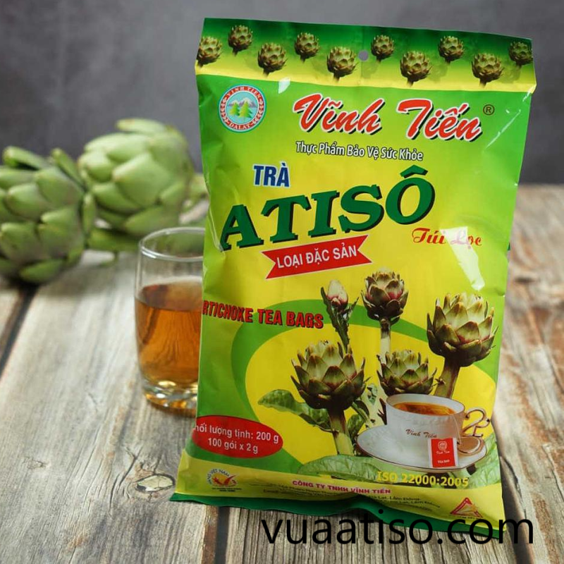 Hướng dẫn cách pha trà Atiso túi lọc với mật ong vị thơm ngon 2